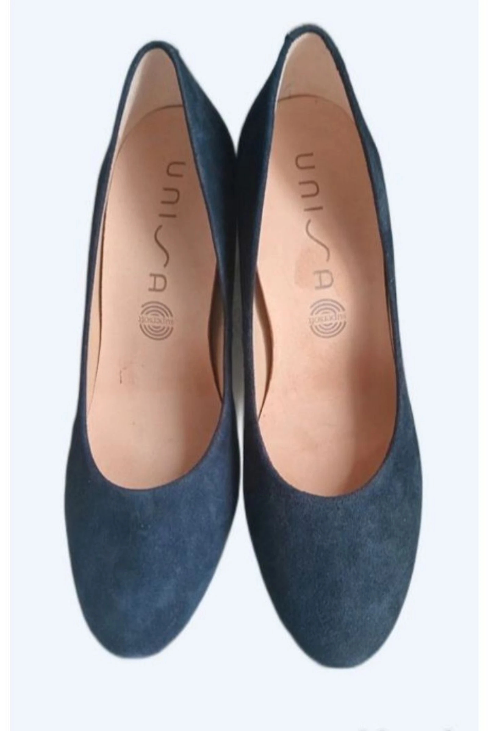 Escarpins UNISA T 38,cuir+daim premium-Neuf étiquette